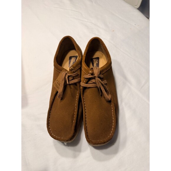 Clarks Originals Wallabee Size 9 MENS Oak Hairy main image 4